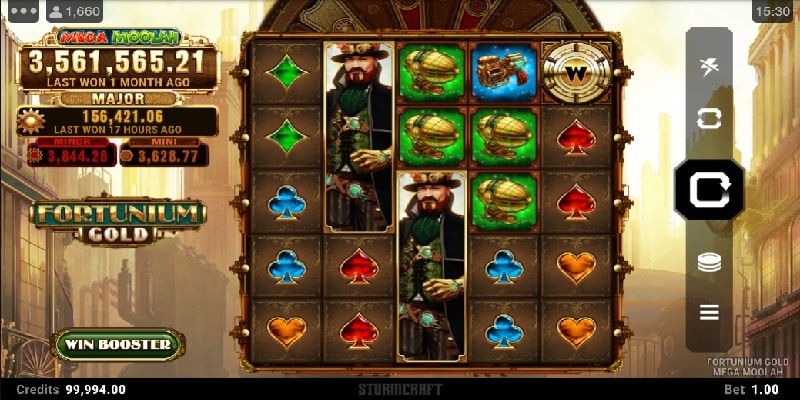 Fortunium Gold Mega Moolah