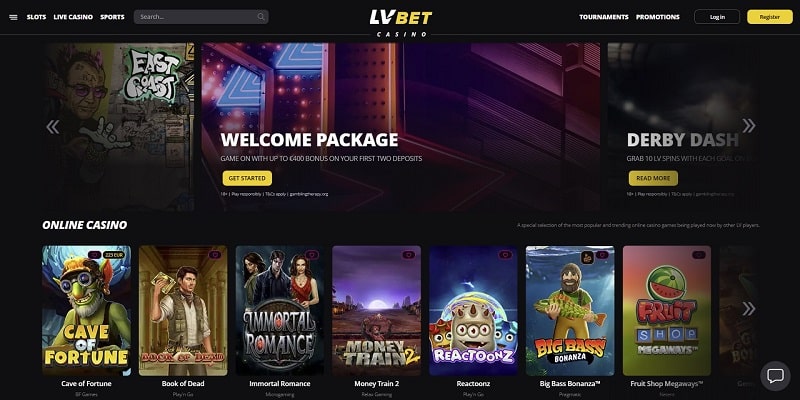LVBet Online Casino Review