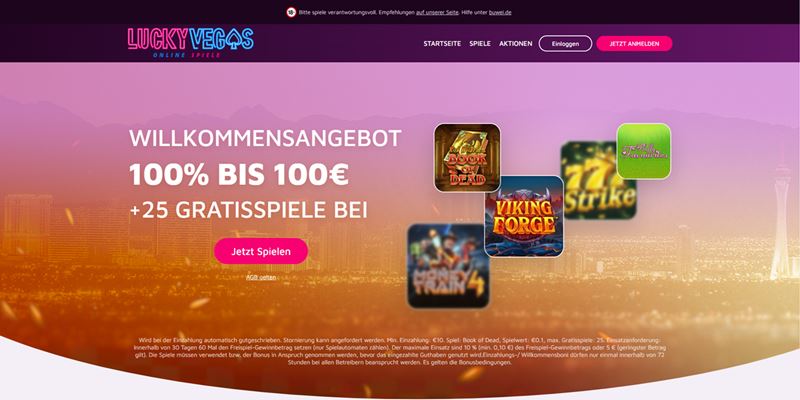 Lucky Vegas Casino Test
