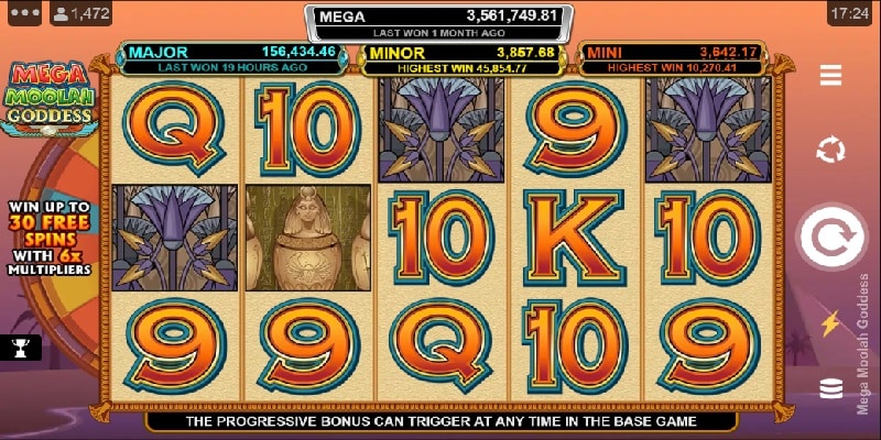 Mega Moolah Goddess
