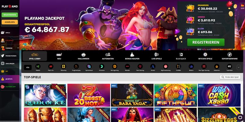 Playamo Casino Test