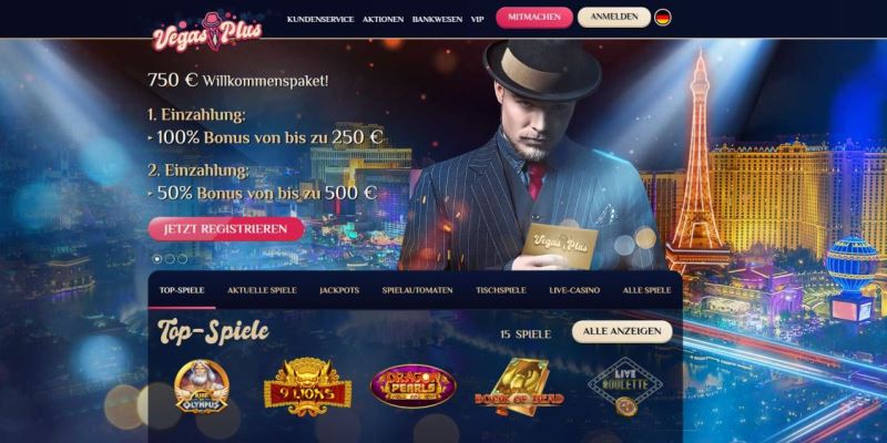 Vegas Plus Casino Test