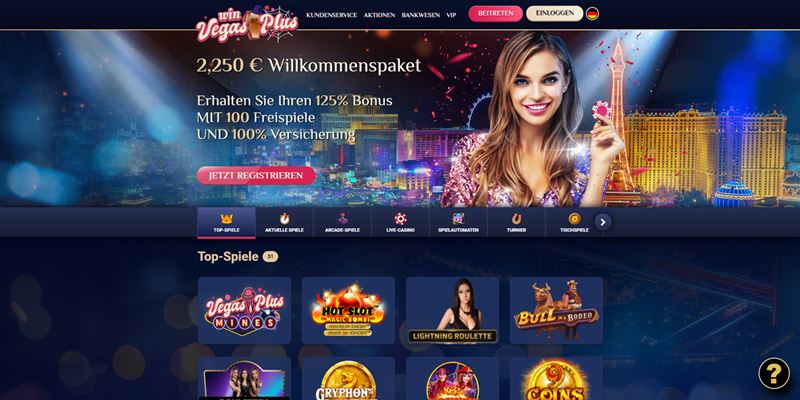 Win Vegas Plus Casino Test