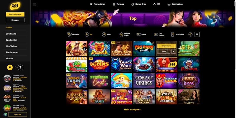 Zet Casino Test