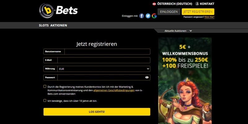 b-Bets Casino Bonus Online